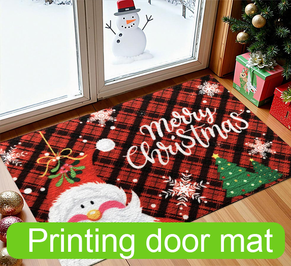 Printing door mat